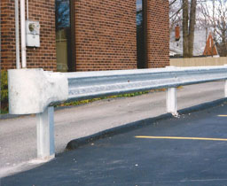 American Made Steel Guard Rail Fence by Elyria Fence